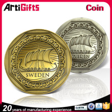 Promotion cheap custom antique old gold coins